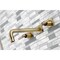 Kingston Brass KS6023ML Wall Mount Tub Faucet, Antique Brass KS6023ML - alternate 4